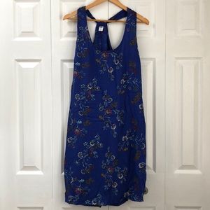 CLOSET CLEAN OUT Blue Floral Dress